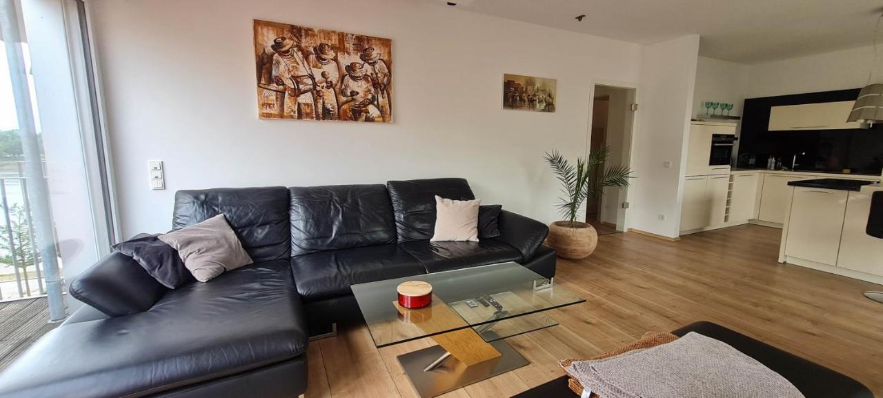 Luxuswohnung Mit Weserblick Naehe City Brema Exterior foto